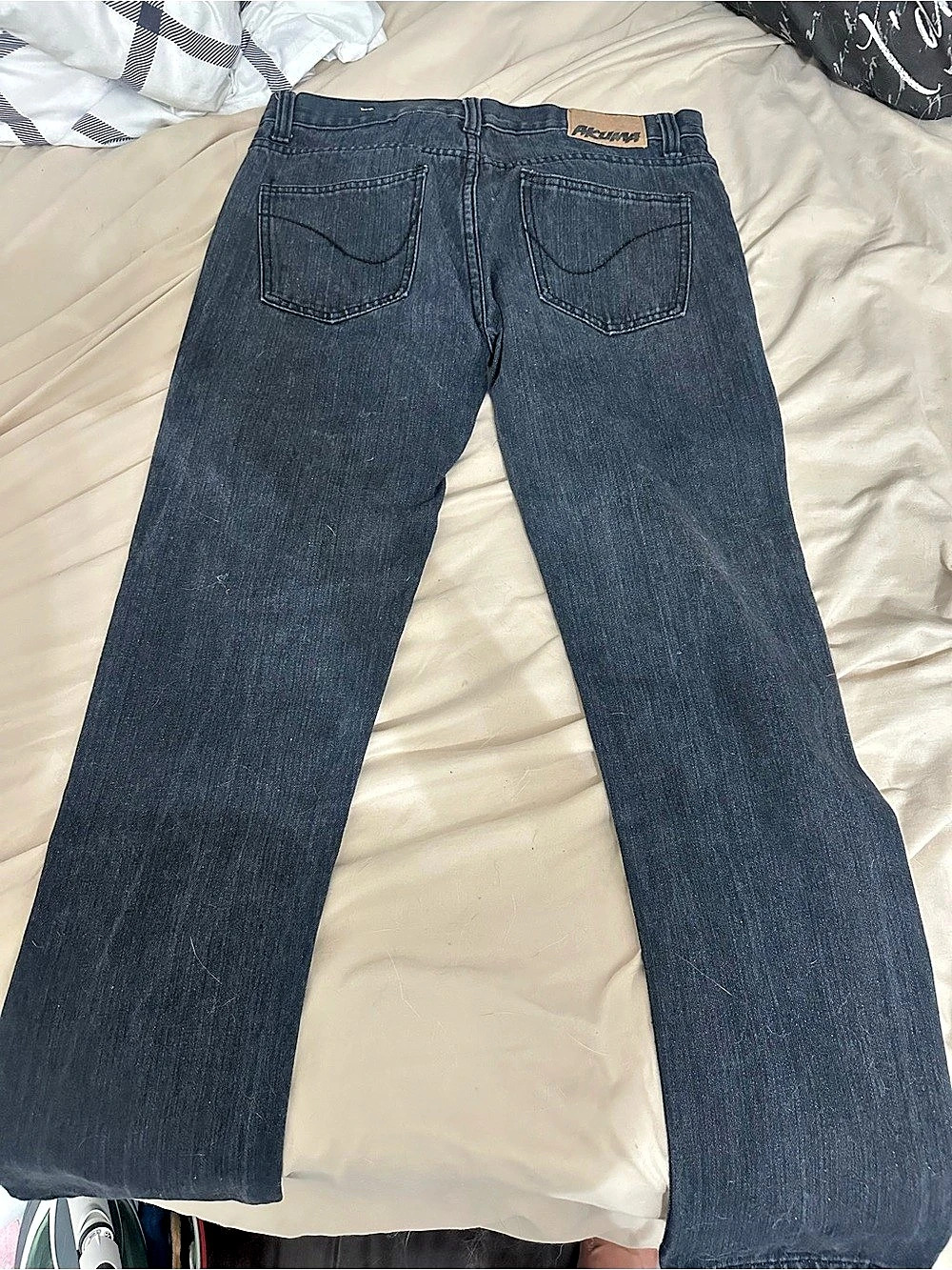 Men’s Akuma Jeans in Black Waist 34